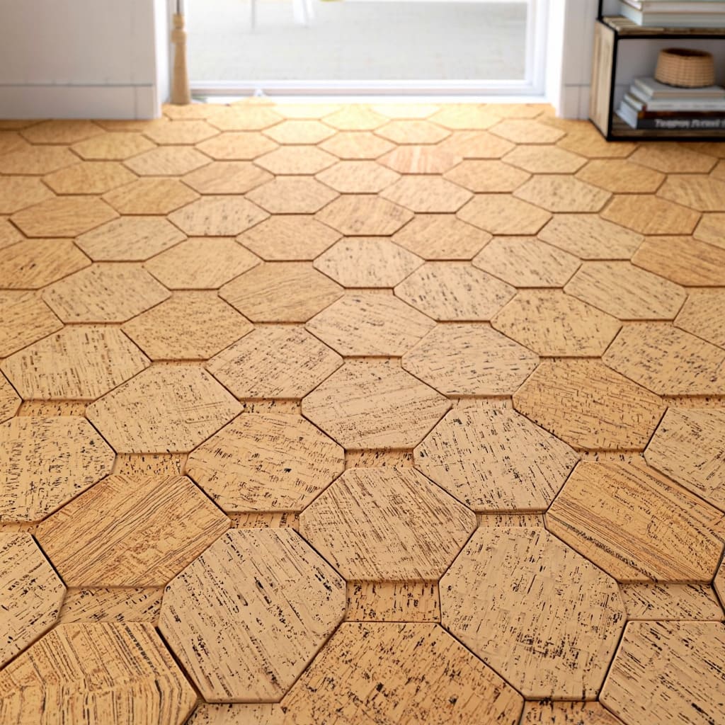 Cork Tile Hexagon